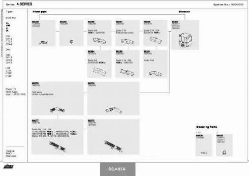 Dinex 168201009 - Izplūdes gāzu sistēma www.autospares.lv