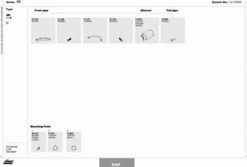 Dinex 121100024 - Izplūdes gāzu sistēma www.autospares.lv