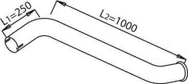 Dinex 21652 - Izplūdes caurule www.autospares.lv