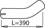 Dinex 21612 - Izplūdes caurule www.autospares.lv