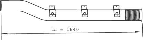 Dinex 21723 - Izplūdes caurule www.autospares.lv