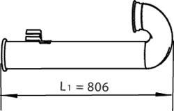 Dinex 21776 - Izplūdes caurule www.autospares.lv