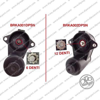 Dipasport BRKA002DPSN - Regulējošais elements, Stāvbremžu sistēmas bremžu suports www.autospares.lv