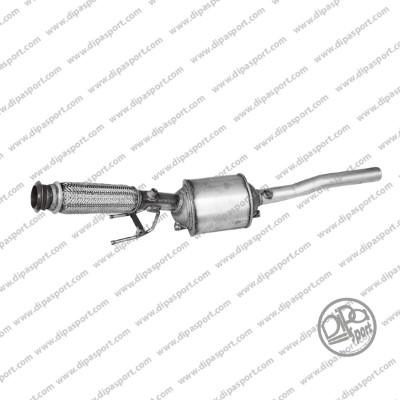 Dipasport FAP286R - Nosēdumu / Daļiņu filtrs, Izplūdes gāzu sistēma www.autospares.lv