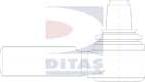 Ditas A3-3278 - Tie Rod End www.autospares.lv