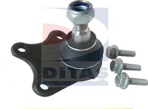 Ditas A2-3001 - Шаровая опора, несущий / направляющий шарнир www.autospares.lv