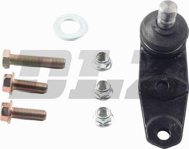 DLZ LB0302 - Шаровая опора, несущий / направляющий шарнир www.autospares.lv