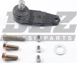 DLZ LB0302 - Шаровая опора, несущий / направляющий шарнир www.autospares.lv