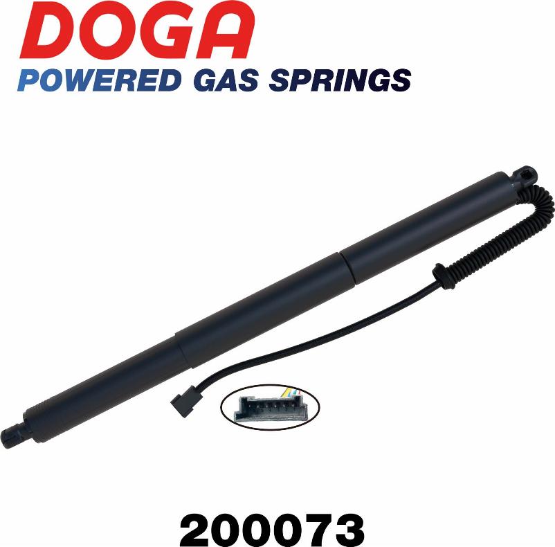 DOGA 200073 - Elektromotors, Bagāžas nod. vāks www.autospares.lv