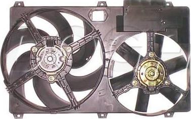 DOGA EFI087 - Fan, radiator www.autospares.lv