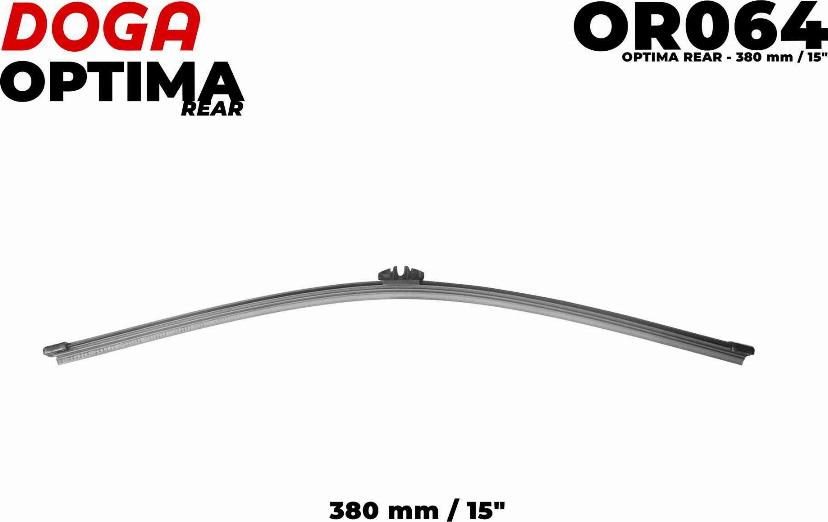 DOGA OR064 - Stikla tīrītāja slotiņa www.autospares.lv