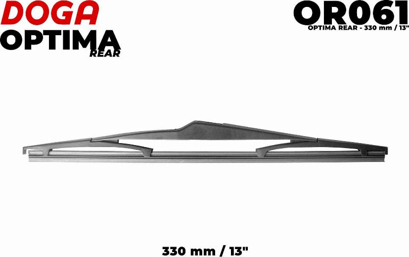 DOGA OR061 - Stikla tīrītāja slotiņa www.autospares.lv