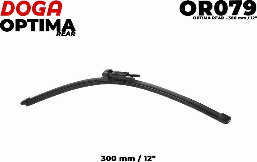 DOGA OR079 - Stikla tīrītāja slotiņa autospares.lv