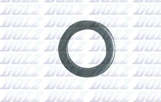 DOLZ 02KCS003 - Уплотняющее кольцо, коленчатый вал www.autospares.lv