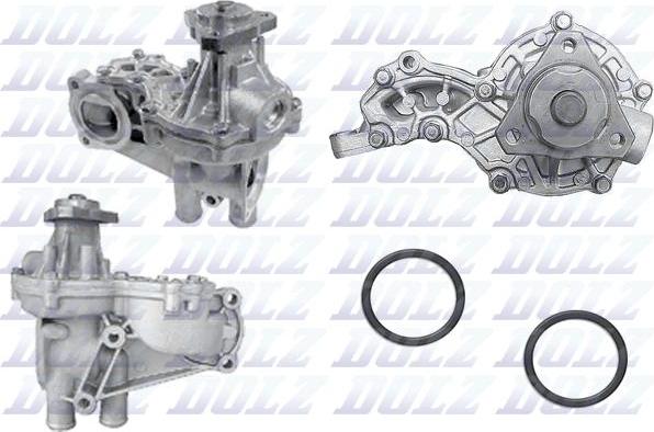 DOLZ A160 - Water Pump www.autospares.lv