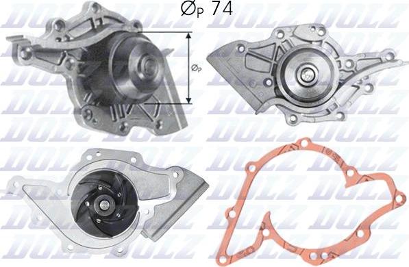 DOLZ A175 - Ūdenssūknis autospares.lv