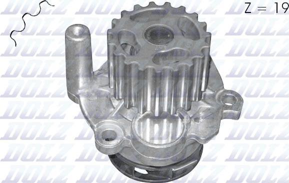 DOLZ A205 - Water Pump www.autospares.lv