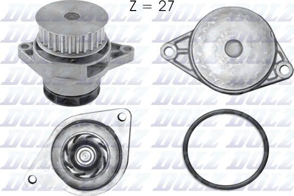 DOLZ A200 - Водяной насос www.autospares.lv