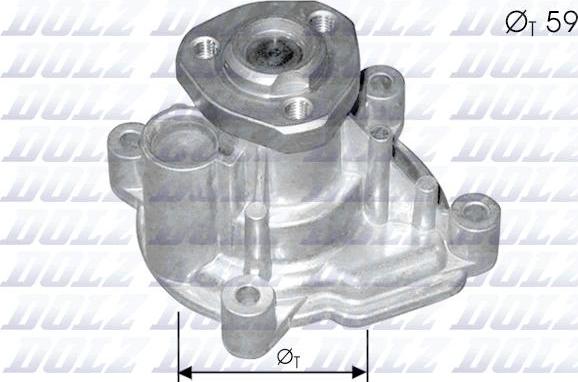 DOLZ A218 - Water Pump www.autospares.lv