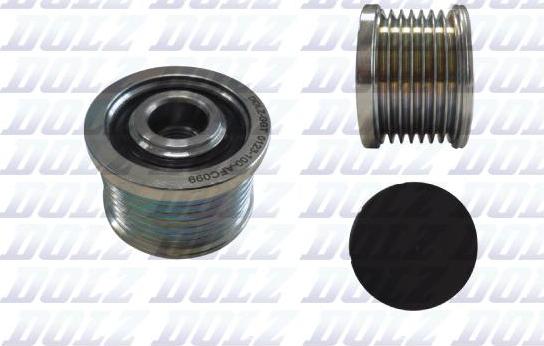 DOLZ AFC099 - Шкив генератора, муфта www.autospares.lv