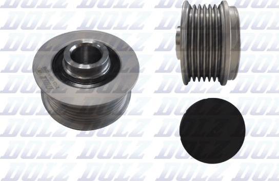 DOLZ AFC095 - Pulley, alternator, freewheel clutch www.autospares.lv