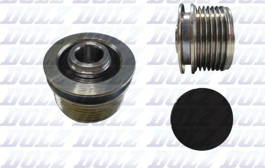 DOLZ AFC096 - Шкив генератора, муфта www.autospares.lv