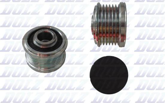 DOLZ AFC050 - Шкив генератора, муфта www.autospares.lv