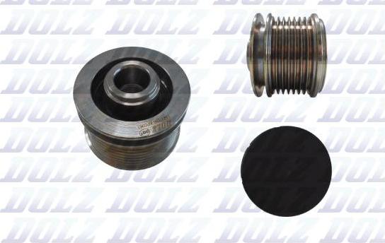 DOLZ AFC061 - Pulley, alternator, freewheel clutch www.autospares.lv