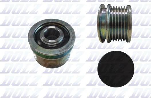 DOLZ AFC062 - Pulley, alternator, freewheel clutch www.autospares.lv