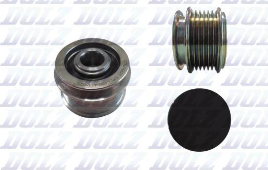 DOLZ AFC025 - Pulley, alternator, freewheel clutch www.autospares.lv