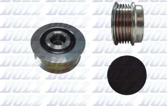 DOLZ AFC022 - Pulley, alternator, freewheel clutch www.autospares.lv