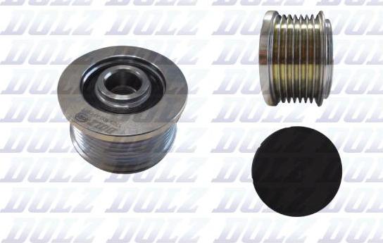 DOLZ AFC077 - Pulley, alternator, freewheel clutch www.autospares.lv