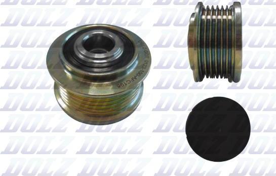 DOLZ AFC195 - Pulley, alternator, freewheel clutch www.autospares.lv