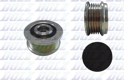 DOLZ AFC242 - Pulley, alternator, freewheel clutch www.autospares.lv