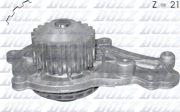 DOLZ C122 - Water Pump www.autospares.lv