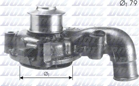 DOLZ F155 - Ūdenssūknis www.autospares.lv