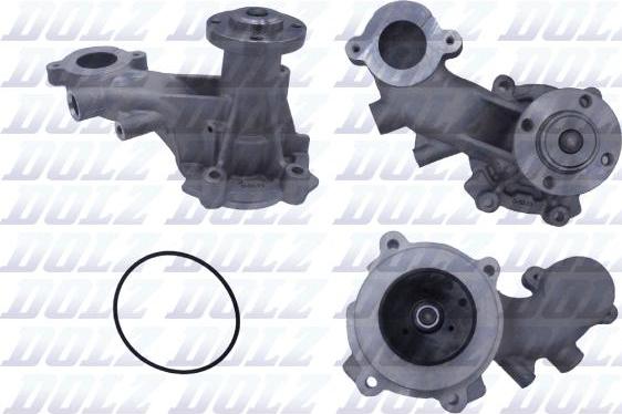 DOLZ F258 - Ūdenssūknis www.autospares.lv