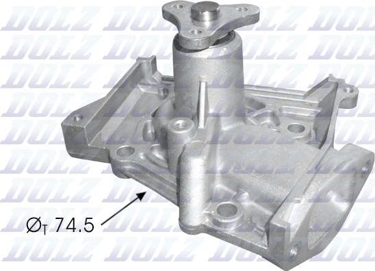 DOLZ K107 - Ūdenssūknis www.autospares.lv