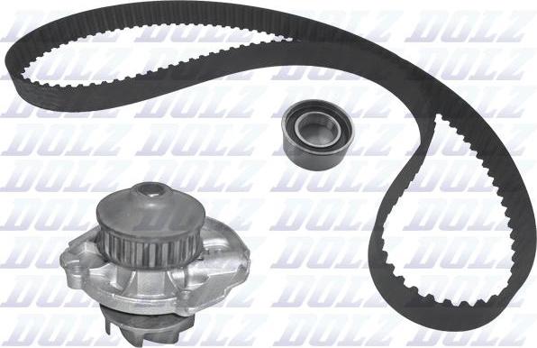 DOLZ KD091 - Водяной насос + комплект зубчатого ремня ГРМ www.autospares.lv