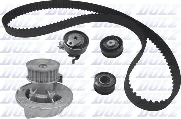 DOLZ KD069 - Water Pump & Timing Belt Set www.autospares.lv