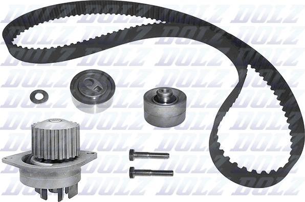 DOLZ KD010 - Water Pump & Timing Belt Set www.autospares.lv