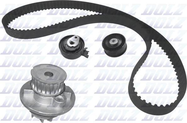 DOLZ KD081 - Water Pump & Timing Belt Set www.autospares.lv