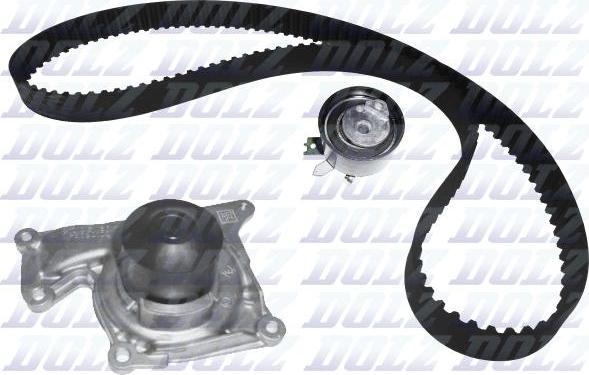 DOLZ KD103 - Water Pump & Timing Belt Set www.autospares.lv