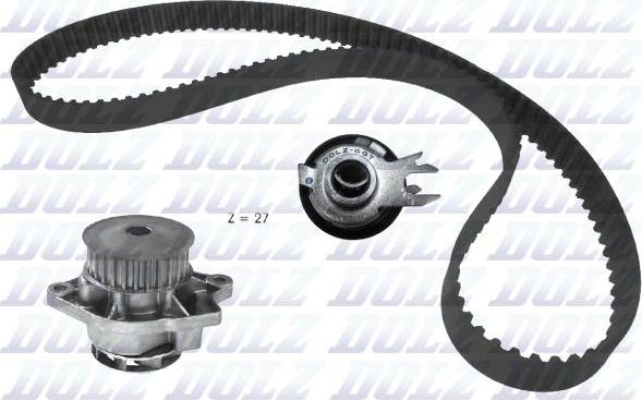 DOLZ KD231 - Water Pump & Timing Belt Set www.autospares.lv