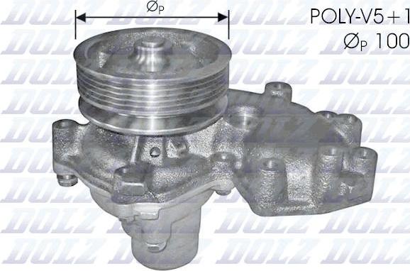 DOLZ L144 - Водяной насос www.autospares.lv