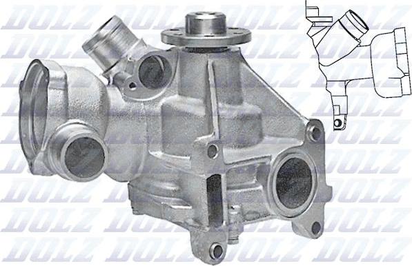 DOLZ M174 - Ūdenssūknis autospares.lv