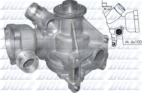 DOLZ M177 - Ūdenssūknis autospares.lv