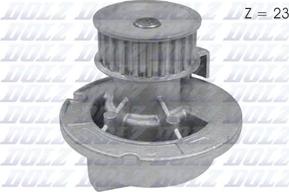 DOLZ O160 - Water Pump www.autospares.lv