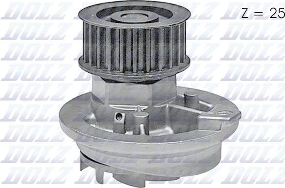 DOLZ O138 - Water Pump www.autospares.lv