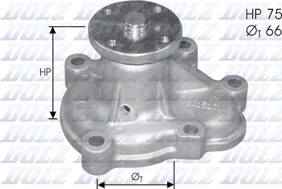 DOLZ O133 - Ūdenssūknis www.autospares.lv